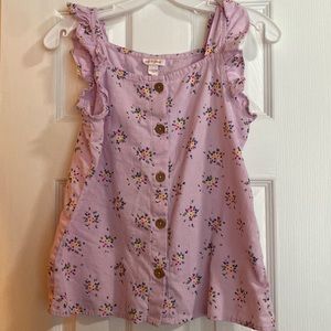 Cat & Jack size 10/12 little girls tank